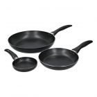 KitchenCraft Non-Stick Frying Pan Set - 12cm, 20cm & 28cm