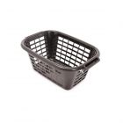 Addis 40L Rectangular Laundry Basket - Soft Black