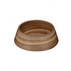 Acacia Wood Melamine Medium Pet Bowl