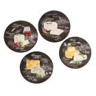Eddingtons Ardesia World of Cheese Plates - Set of 4