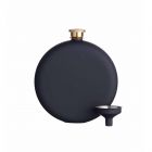 BarCraft Matte Black Hip Flask - 350ml