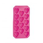 Barcraft Flexible Heart Shaped Ice Cube Tray