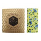 Yellow & blue flower eco friendly design beeswax wrap