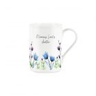 Purely Home Bone China Blooming Lovely Floral Mug