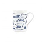 Purely Home Bone China Vintage Hobbies Mug - Carpentry