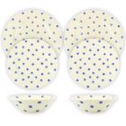Haselbury Dinnerware Set for 2 (6 Piece) – Blue Twinkle Stars