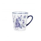 London Pottery Blue Rose Ceramic Mug