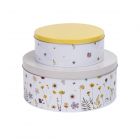 Typhoon Botanics Round Cake Tins - Set of 2