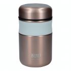 Rose gold insulated food container