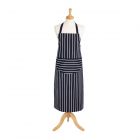 Dexam Butchers Stripe Adult Apron Long - Navy