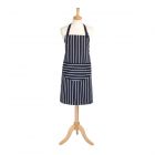 Dexam Butchers Stripe Adult Apron - Medium Navy