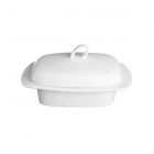 Rayware Simplicity Porcelain Butter Dish with Lid