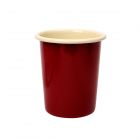 Vintage Home Enamel Beaker - Claret