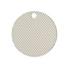 Colourworks Classics Silicone Cream 20cm Round Trivet 