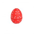 Eddingtons Soft Touch Dotty Kitchen Timer - Red