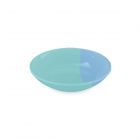 aqua and lilac melamine plastic pet saucer