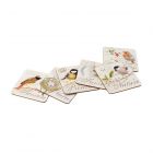 Song Bird - Cork Backed Coasters x 6