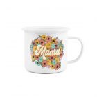 Purely Home Floral Mama Enamel Mug