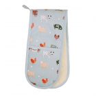 Dexam Farmyard Double Oven Glove - Blue