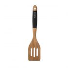 slotted turner spatula made from acacia wood