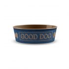 Indigo 'Good Dog' Melamine Pet Food Bowl - Medium