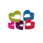 Colourworks Heart Cookie Cutters - Set of 5