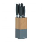 viners horizon knife set with bamboo knife block