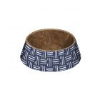 Indigo Oasis Melamine Medium Pet Bowl