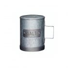 Industrial Galvanized Metal Salt Shaker