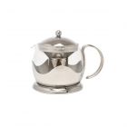 La Cafetiére Izmir Silver Glass Teapot - 2 Cup