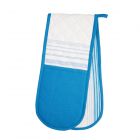 Kitchencraft Double Oven Glove -  Jacquard Stripe