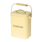 Living Nostalgia Compost Caddy - Antique Cream