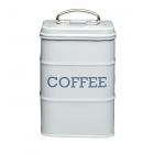 Living Nostalgia Coffee Canister - French Grey