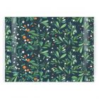 Large textured glass mistletoe chopping board