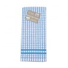 High quality Egyptian Cotton Tea towel in blue and white check