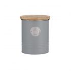 Living Coffee Storage Canister - Grey