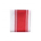 Dexam Love Colour Striped Tea Towel - Scarlet