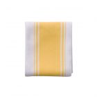 Dexam Love Colour Striped Tea Towel - Sunflower