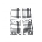 Dexam Love Colour Set of 3 Extra Large Tea Towels - Slate Grey
