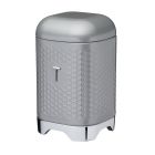 Lovello Textured Grey Tea Canister