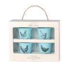 Egg Cup Pails - Vintage Hens