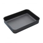 medium sized roasting pan made from anodised, extra tough metal