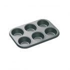 MasterClass Non-Stick Deep Baking Pan - 6 Hole