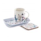 flower print afternoon tea gift set