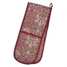 Morris & Co Snakeshead Double Oven Glove - Claret