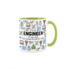 Purely Home Ceramic Trades Mug - Engineer