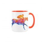 Purely Home Orange Sports Mug