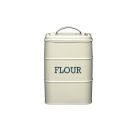 Living Nostalgia Flour Tin - Antique Cream