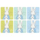 Eddingtons - Peter Rabbit - Contemporary Coasters - Set of 6