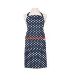 Dexam Polka Apron - Indigo